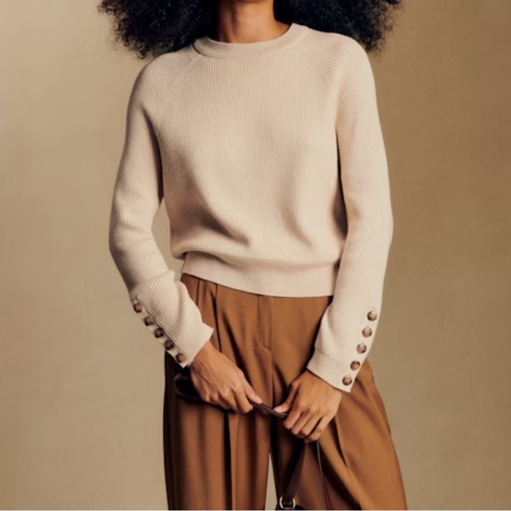 Sezane Striped Sweater
